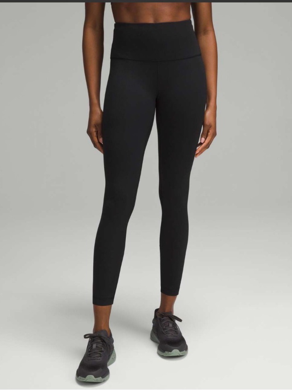 Lululemon Wunder Train High-Rise Ribbed Tight 25"
Black